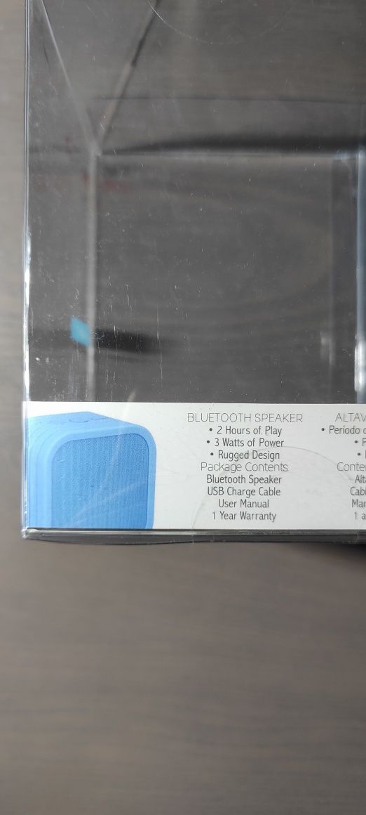 "Bluetooth Speaker" głośnik bezprzewodowy bluetooth niebieski