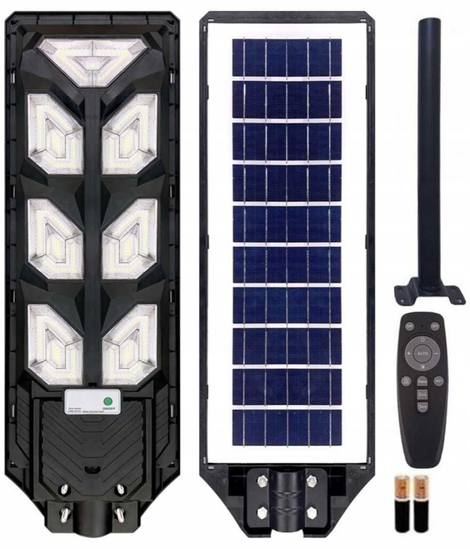 Lampa LED solarna latarnia uliczna 900W 20000mAh