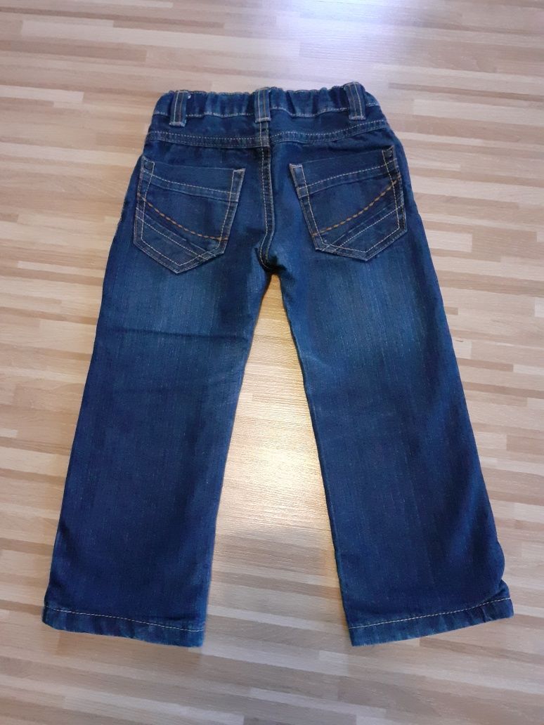 Spodnie jeansy 98 + bluza rozpinana 98/104 Lupilu