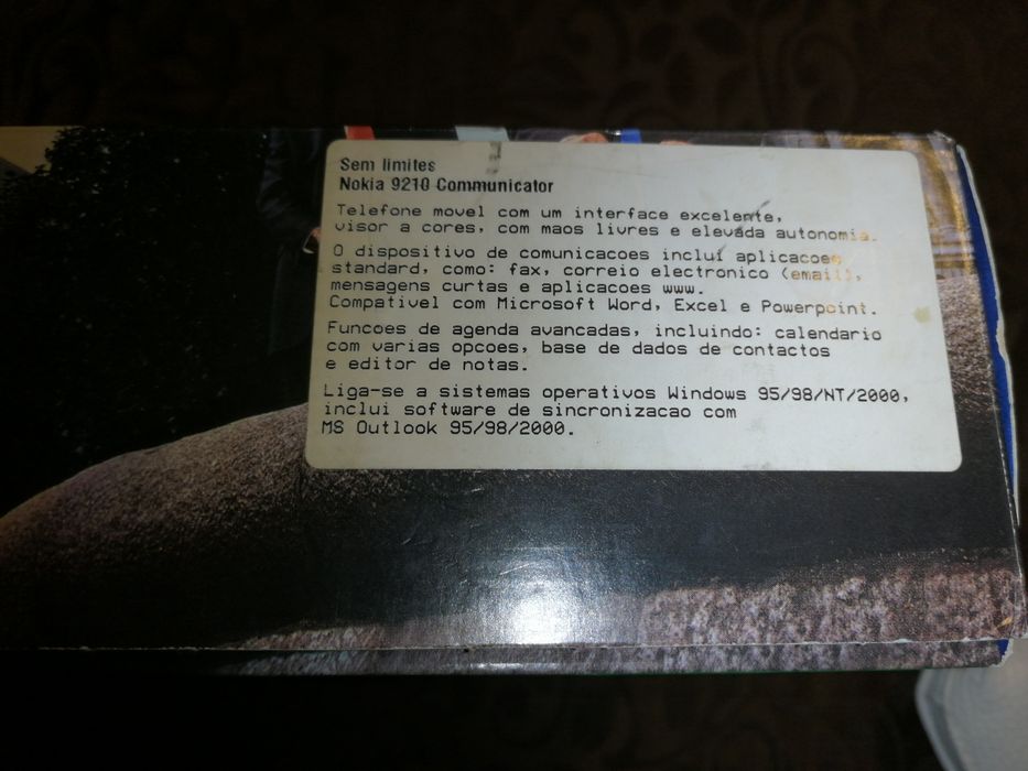 Telemóvel communicator Nokia 9210