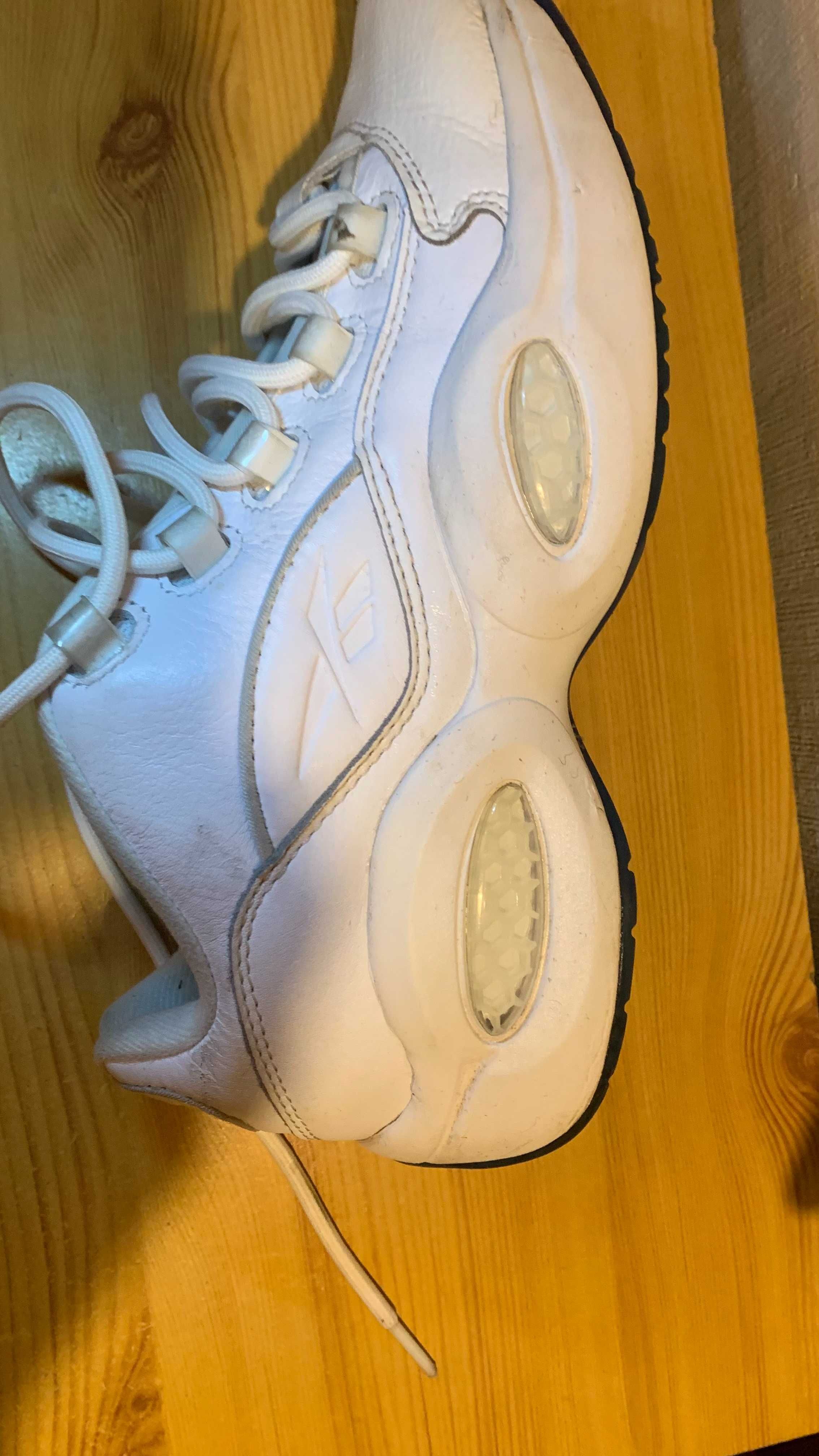 buty Reebok Question Low Cloud White Clear