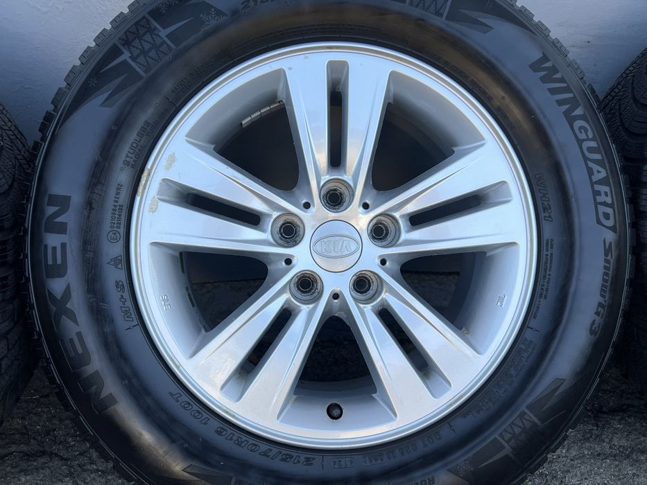 Оригінальні диски Kia r16 5*114,3 Sportage Sorento 215/70/r16 2024 рік