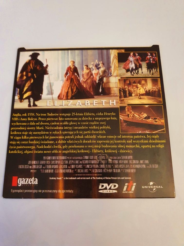 Elizabeth - film DVD