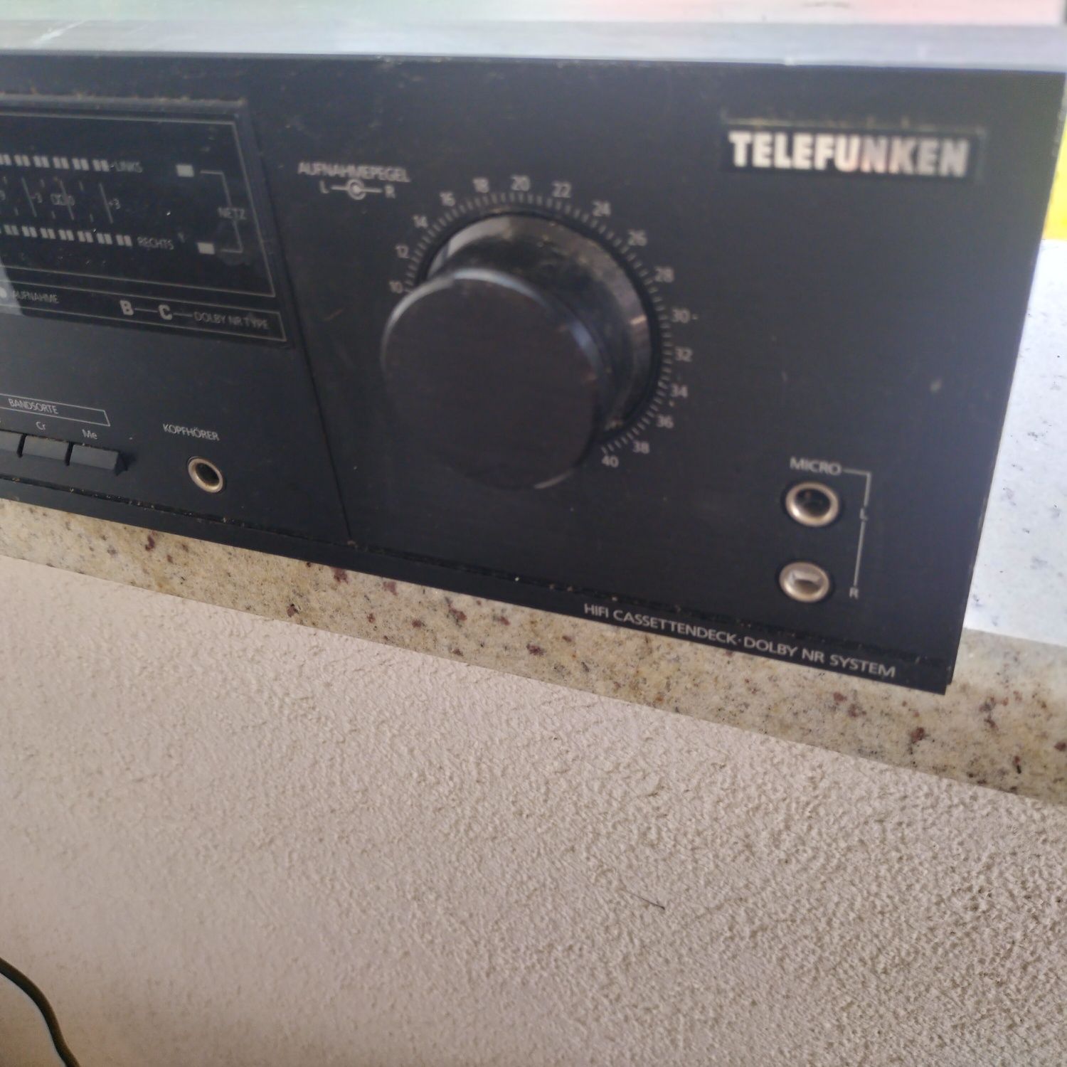 Magnetofon kasetowy Telefunken HC 860