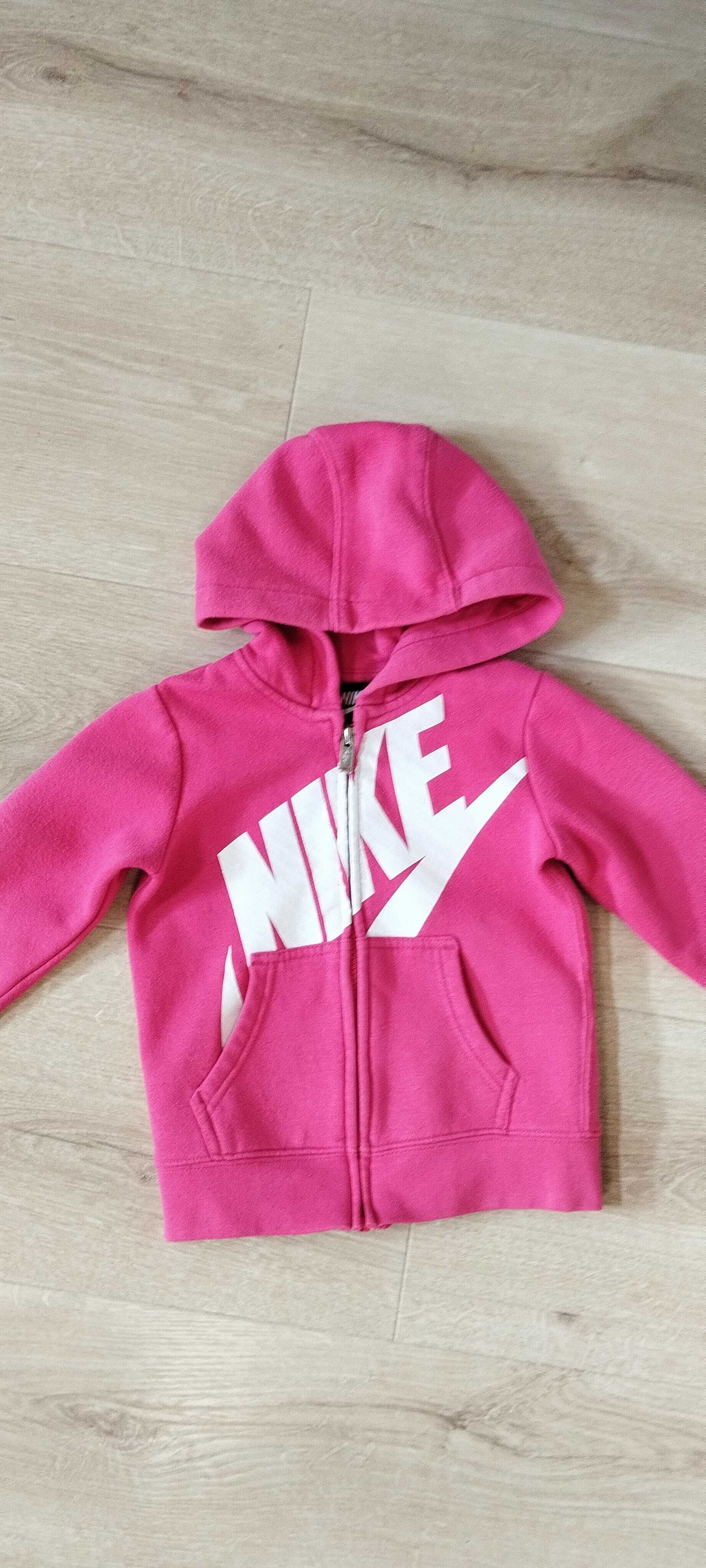 Ciepła bluza rozpinana na zamek 104 Nike 110 różowa