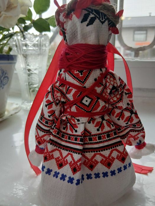 Лялька - мотонка "Украиночка" ;18 см, з виночком.