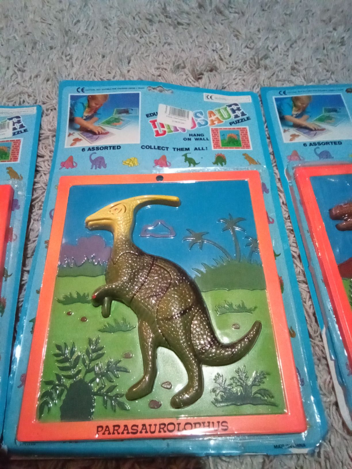 Puzzle Dinossauros 20x20cm