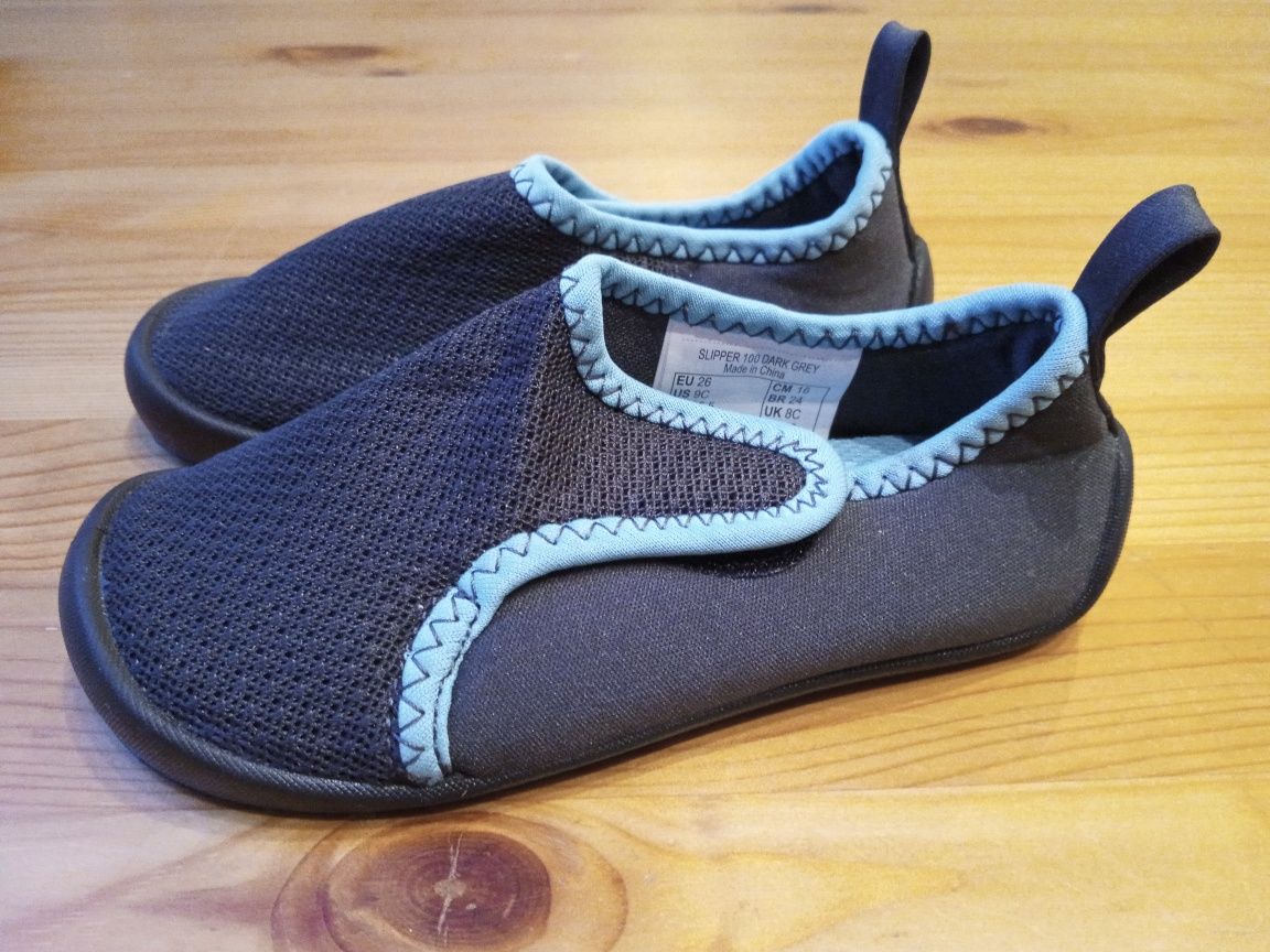 Slipper 100 dark grey decathlon