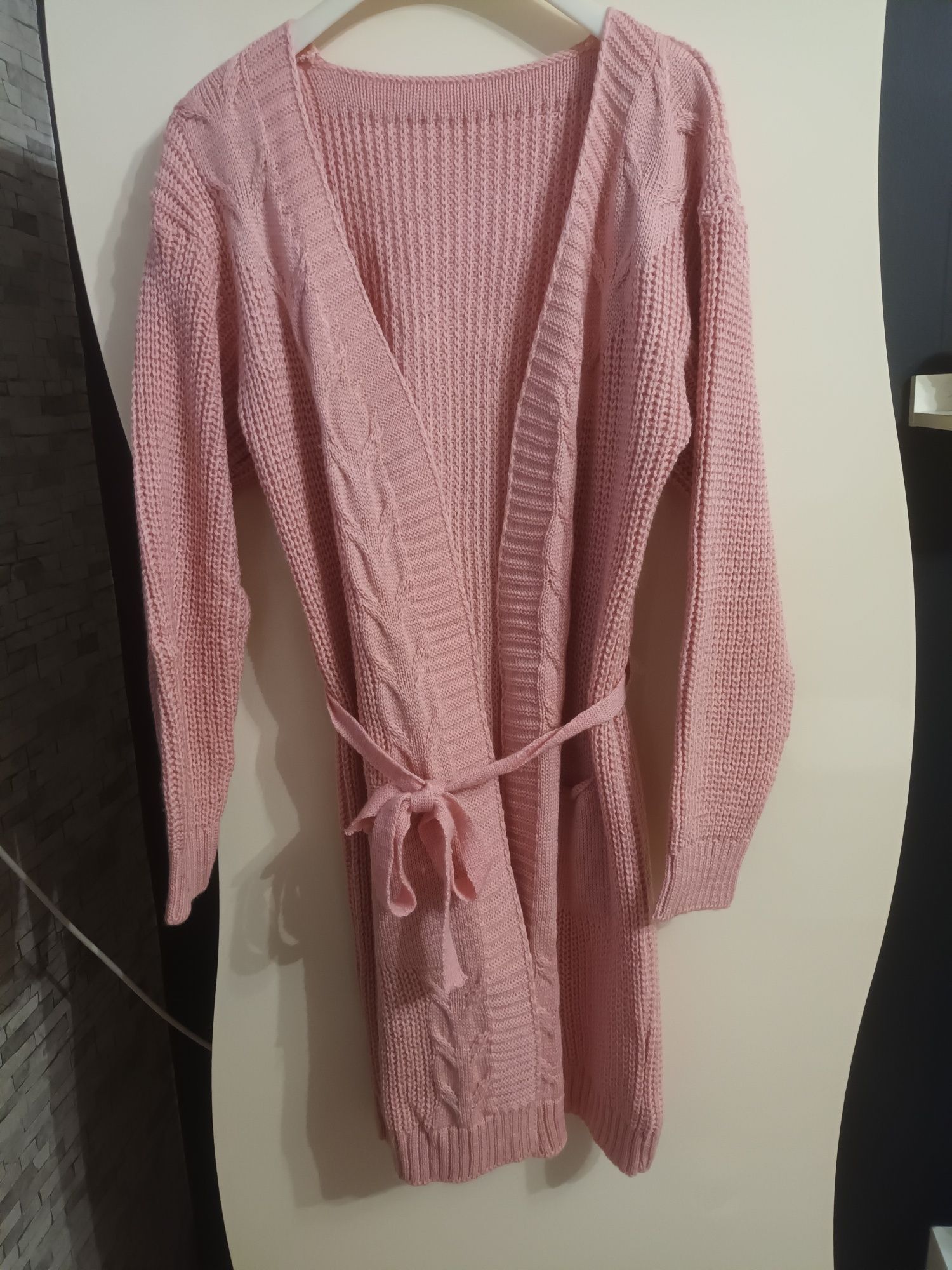 Sweter długi kardigan