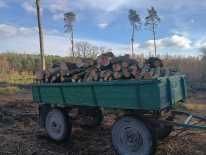 Drewno opałowe -dąb, buk, olcha, brzoza