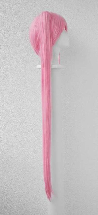 Sakura Miku Hatsune cosplay wig długa różowa peruka z kitkami vocaloid