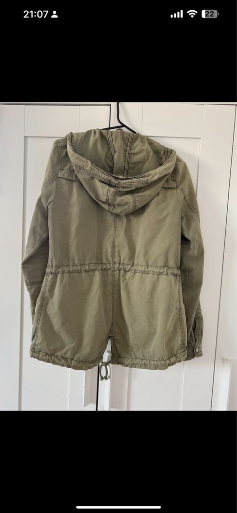 Kurtka wiosenna parka khaki