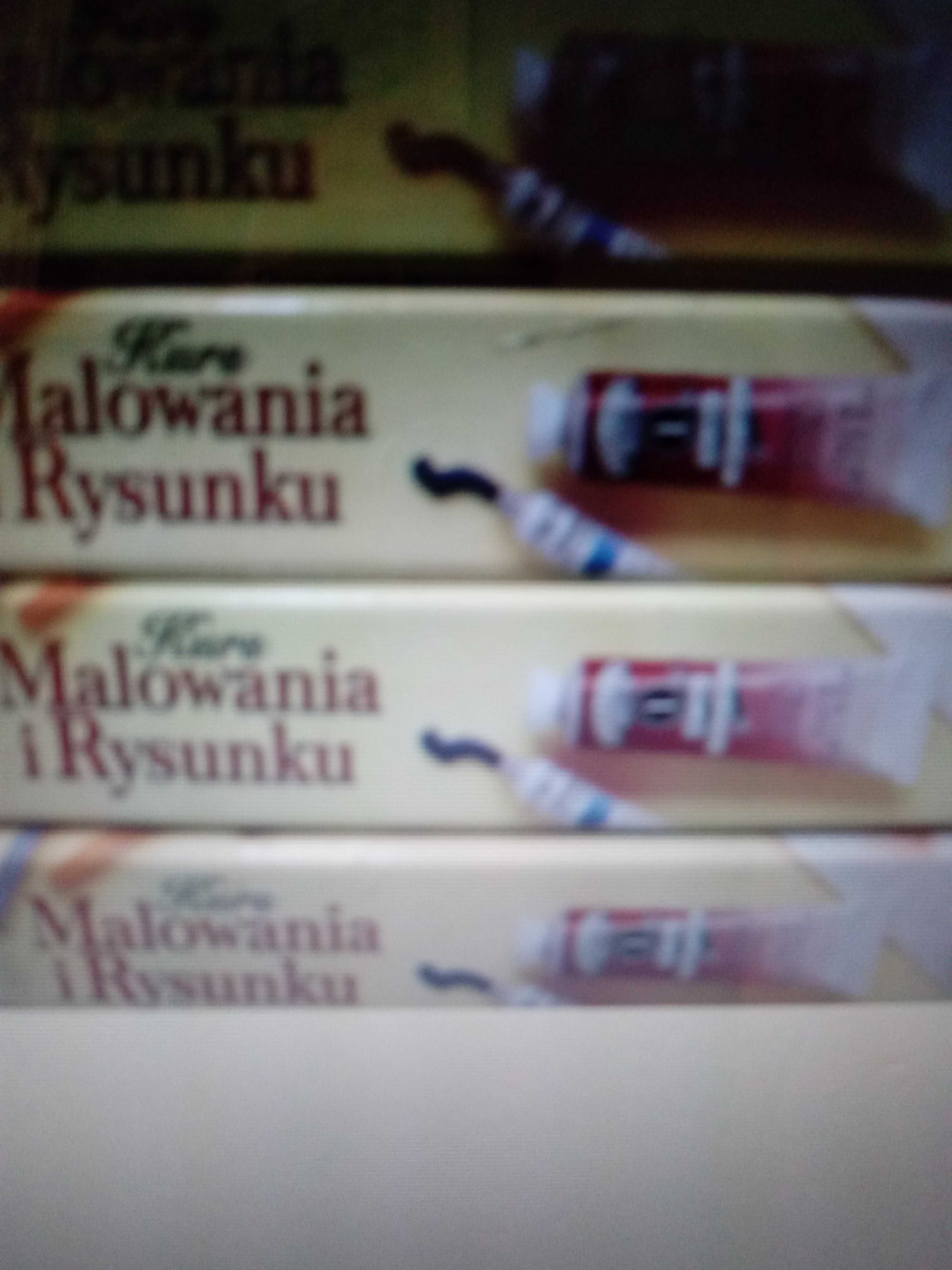 Kurs malarstwa i rysunku-kpl. 4 segregatorów (96 zeszytów, 404 karty)