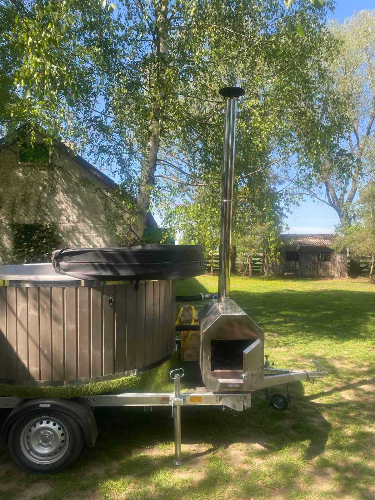Wynajem jacuzzi z bąbelkami i światłami/Gorąca beczka/Balia Mobilna.