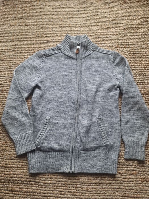 Kardigan sweter bawełna 122/128