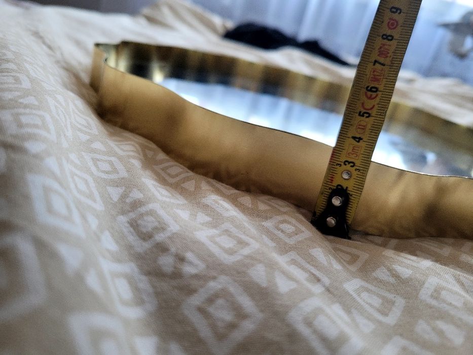 Taca lustrzana ozdobna