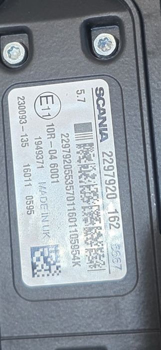 kamera pasa ruchu scania r410