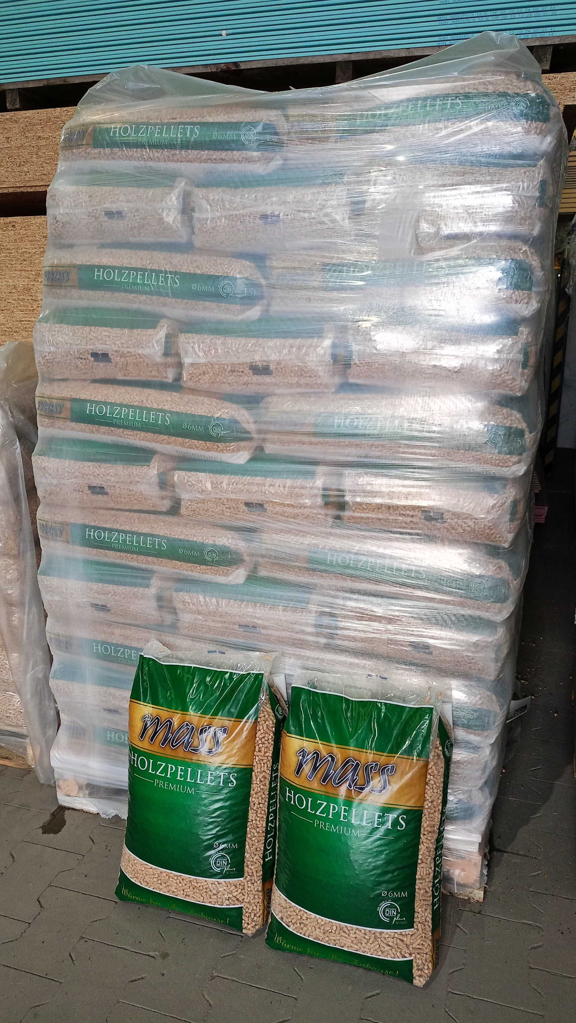 PELLET MASS polski sosnowy 100% certyfikowany 990kg-1353zł dostawa HDS