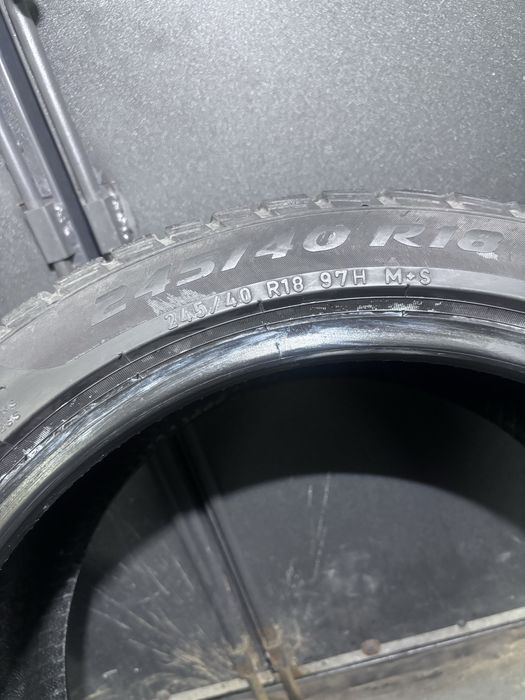 Opona Pirelli sottozero3 245/40r18 zima!