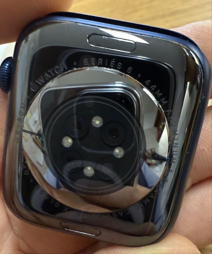 Apple watch series 6 44mm blue aluminium case