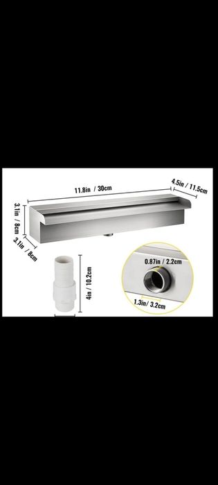 Cascata fonte de piscina