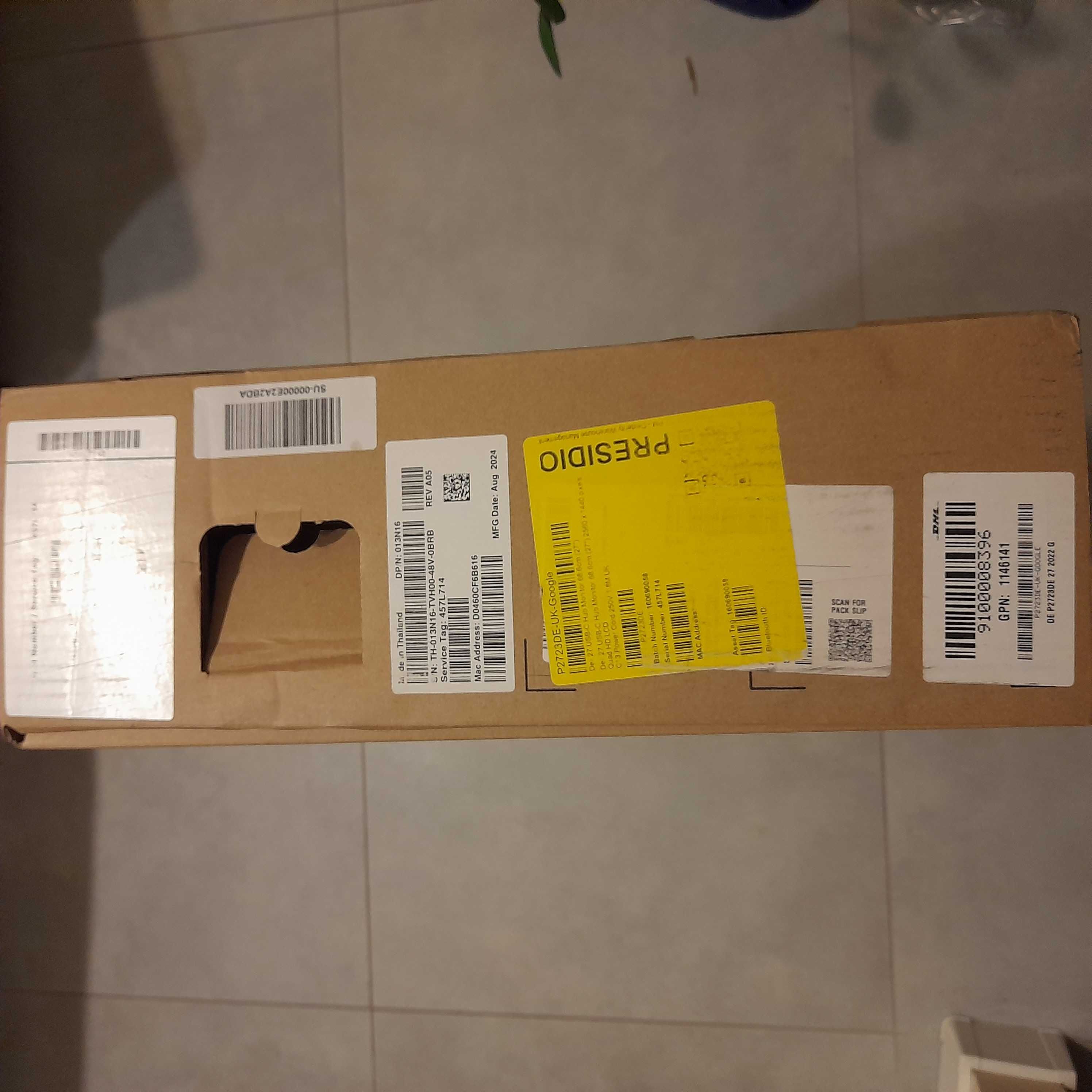 Monitor DELL P2723DE 26.96" 2560x1440px IPS