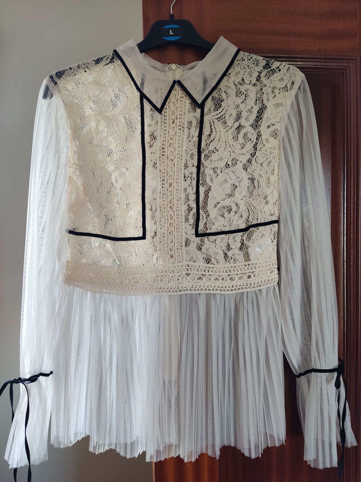 Camisa de renda Silvian Heach