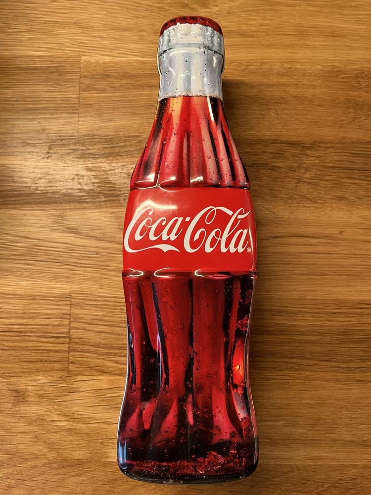 Puszka coca-cola skarbonka/piórnik