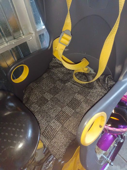 Fotelik na rower siodełko rowerowe