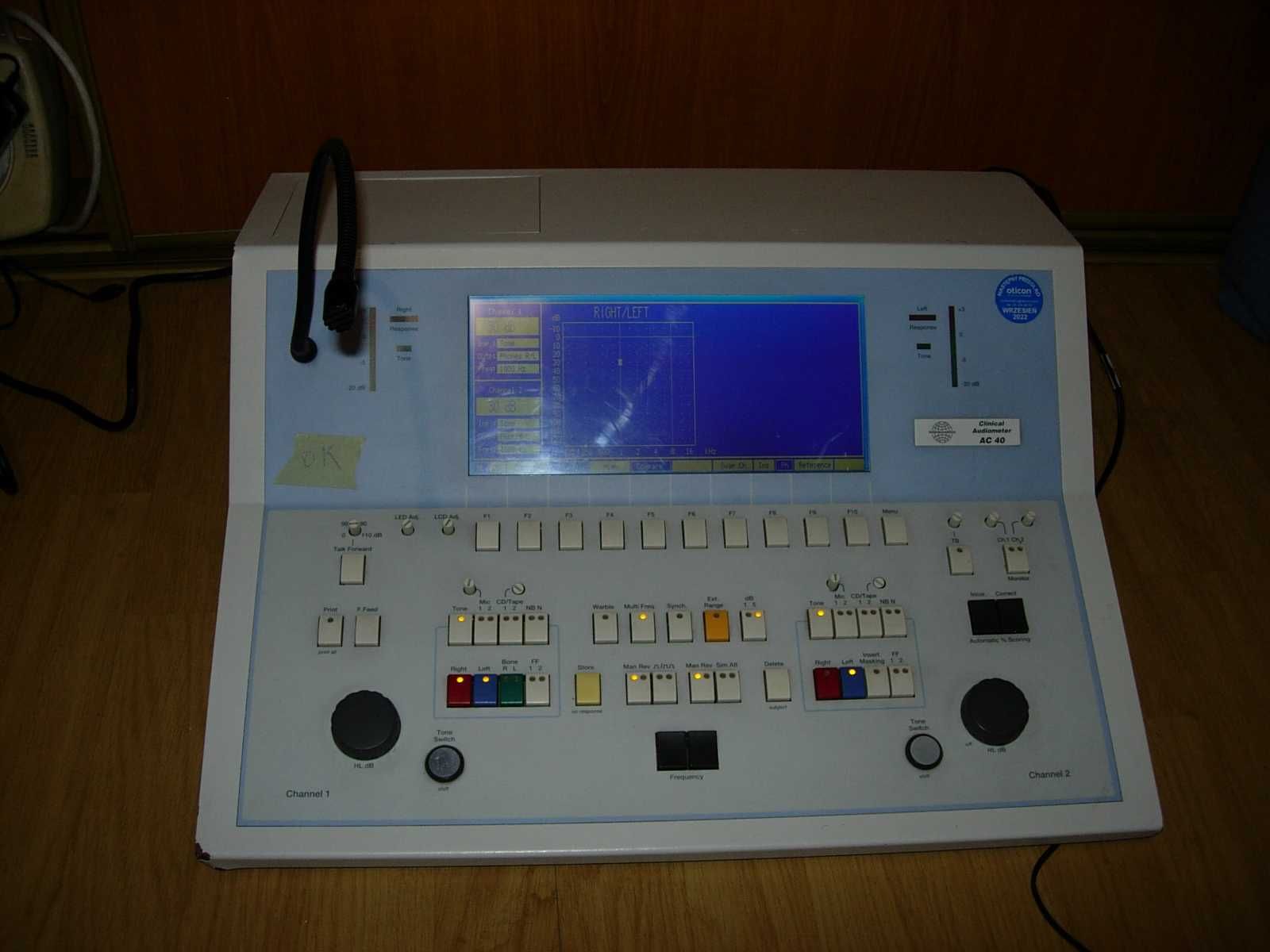 Audiometr Tympanometr Siemens Interacoustics Hipro Masden Oscilla