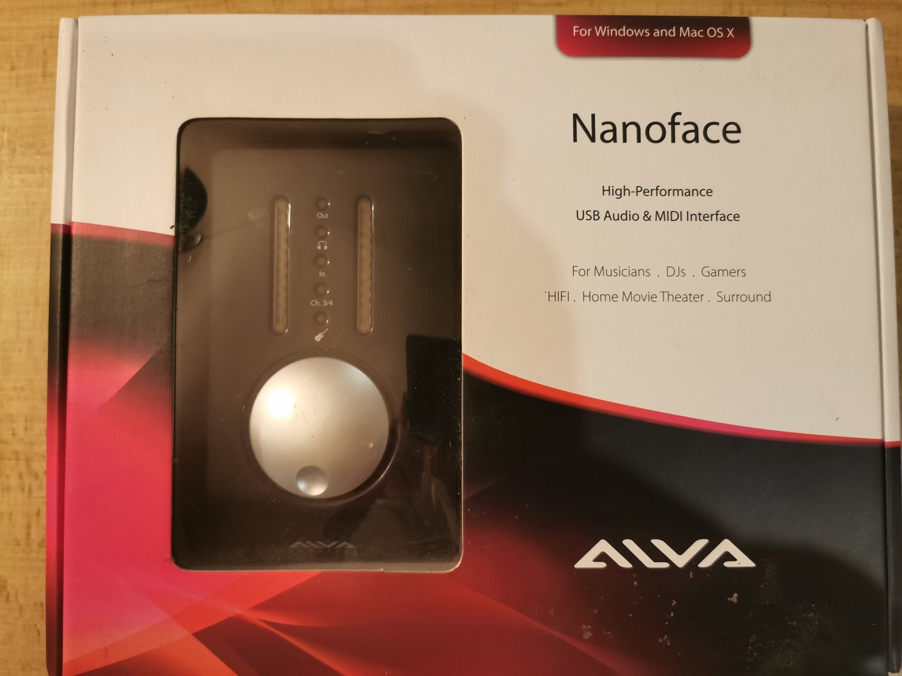 Placa de Som USB Alva Nanoface