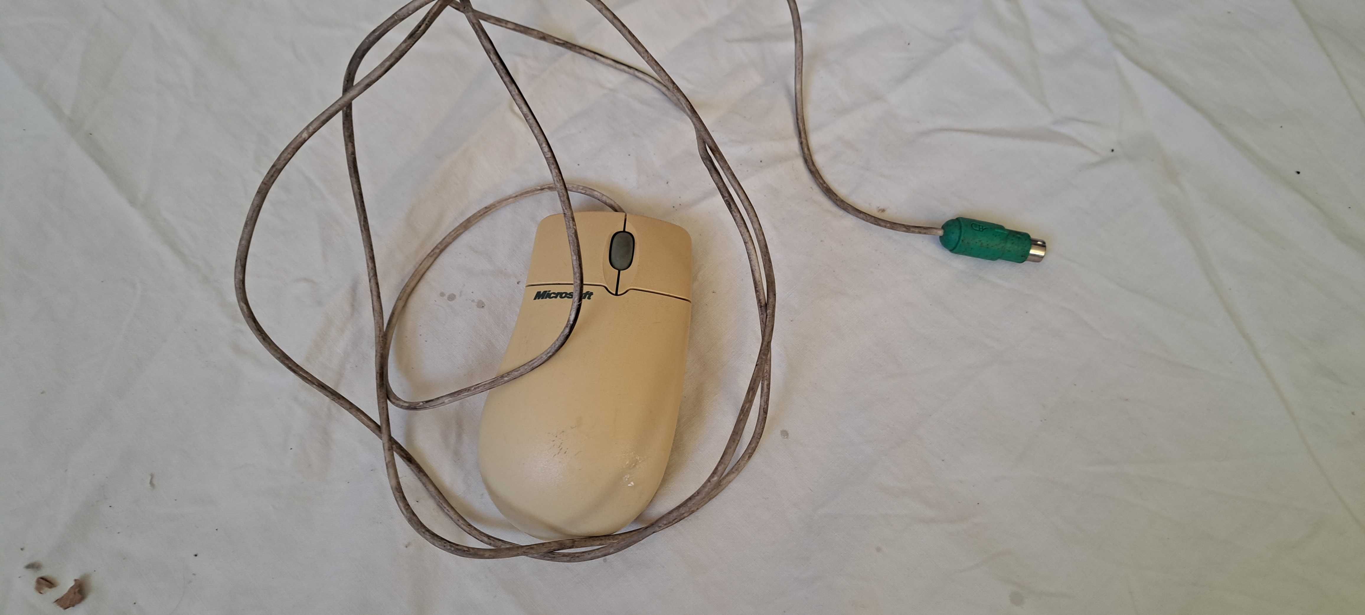 Mysz, Myszka Microsoft Na PS/2 Intelli Mouse 1.3A na kulkę