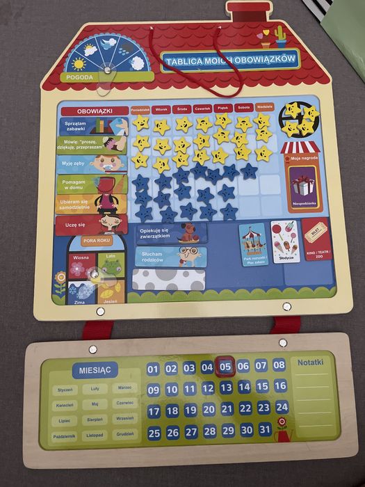 Tablica obowiązkow dla dzieci