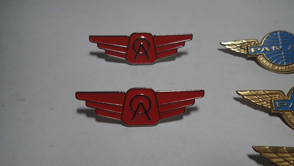Brevets e pins da aviação