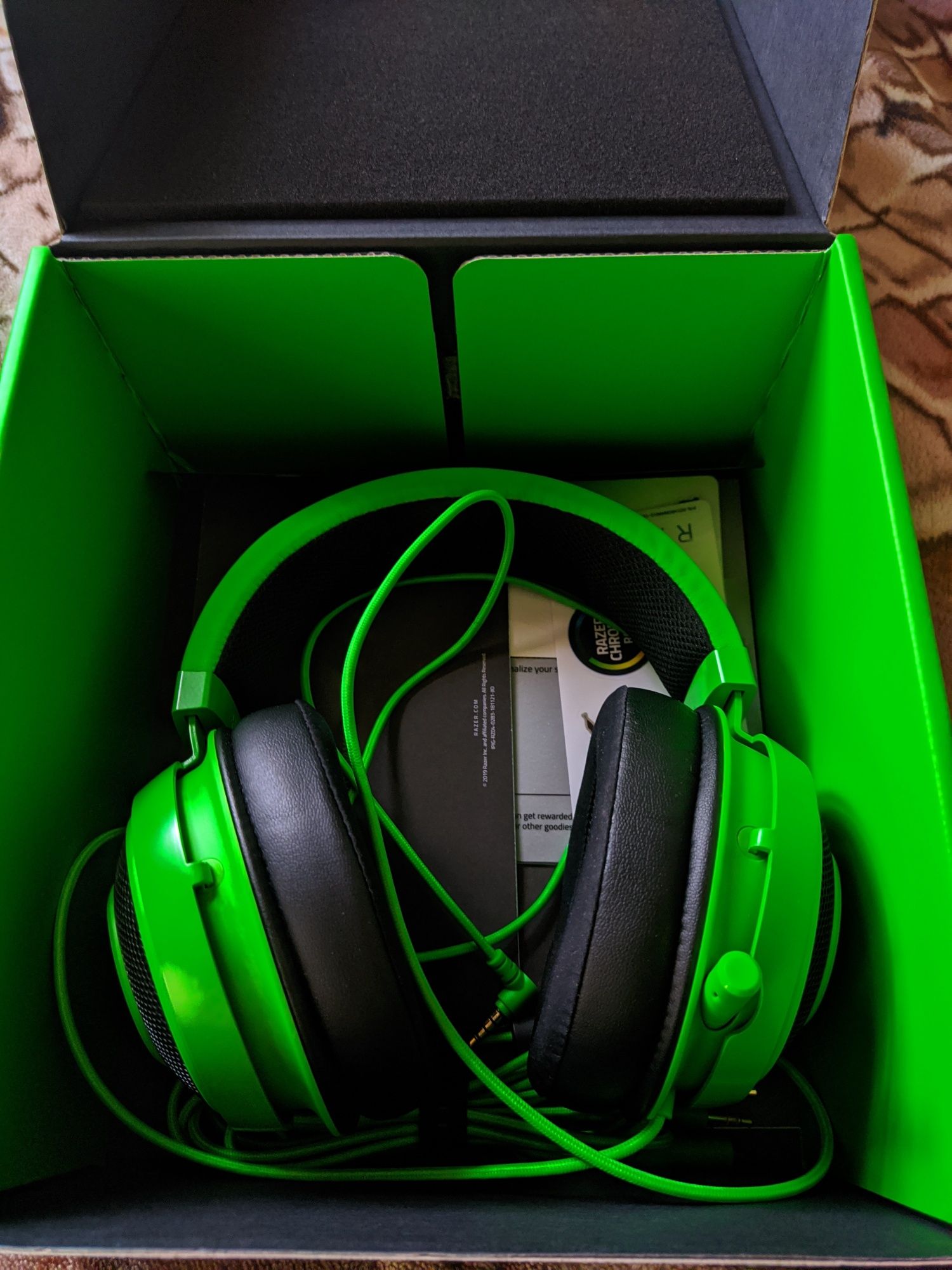 Наушники Razer Kraken Green