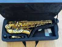 Saxofone Alto Thomann TAS150 + Boquilha Vandoren V5 SaxAlto A28