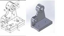 Trabalhos com SolidWorks e explicações