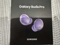 Słuchawki bezprzewodowe SAMSUNG GALAXY BUDS PRO/bluetooth/nowe/Violet