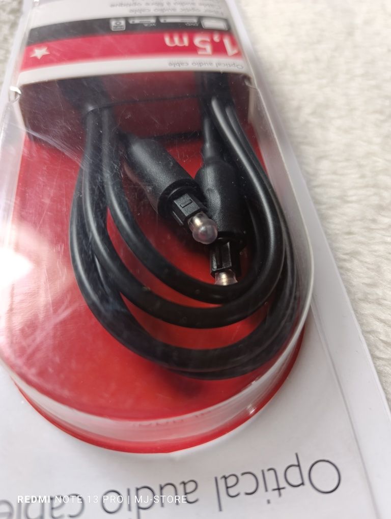 Kabel światłowodowy Toslink