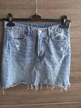 Spódnica jeansowa do kolan denim