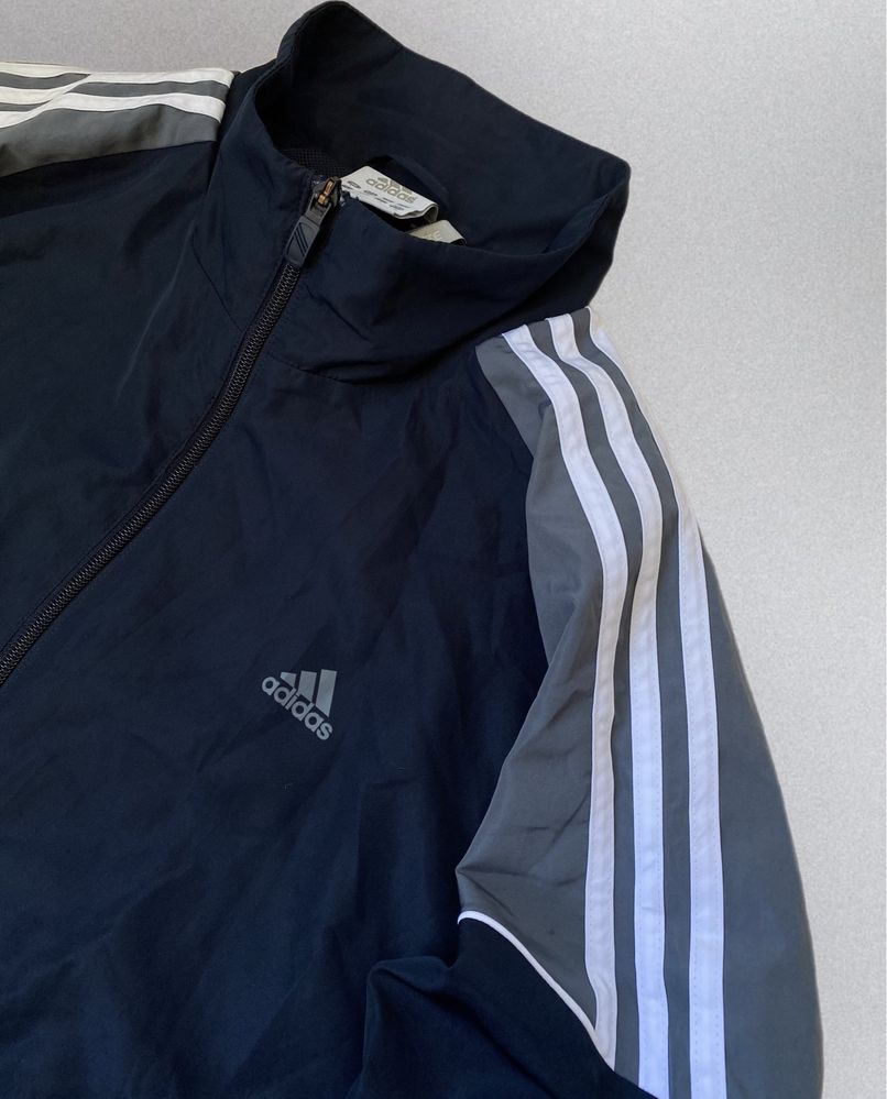 Винтажная куртка ветровка adidas climalite