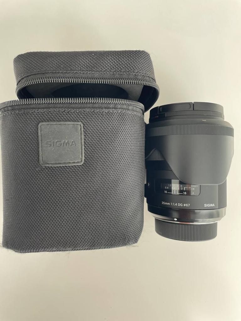 Objetiva Sigma 35mm f1.4 DG HSM ART, encaixe Nikon