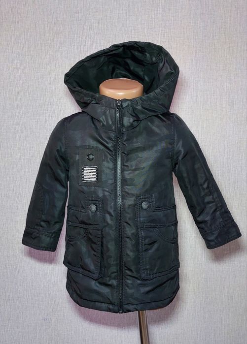 Весенняя куртка парка на мальчика Cool boy. Размер 92, на 2 года.