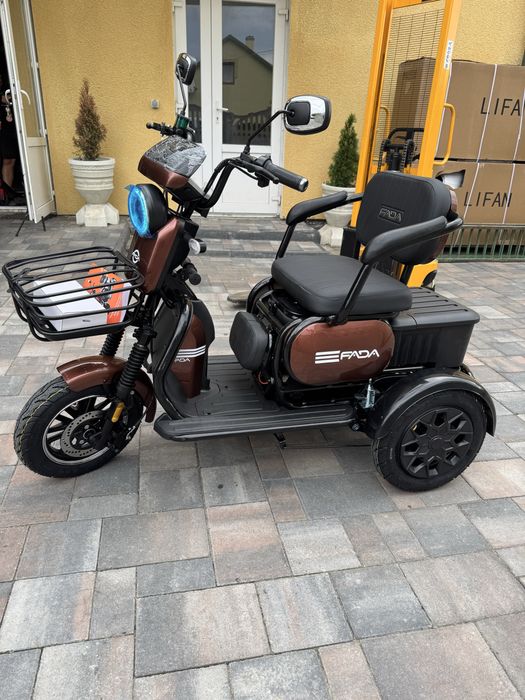 Електротрицикл FADA OLDI MAX 1100WAT. Доставка