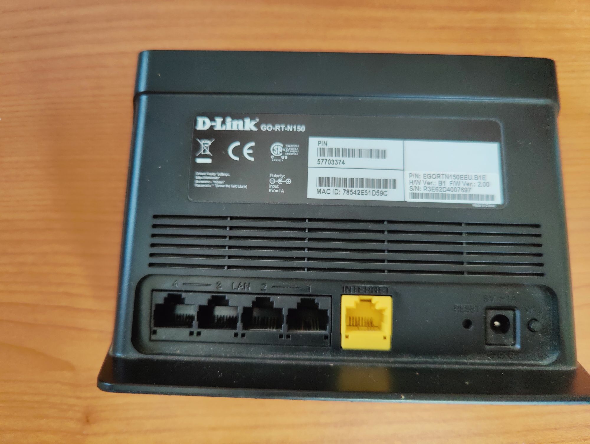 Router D-Link N 150