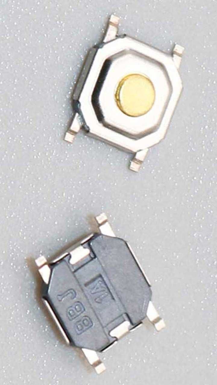 120 botões micro switch para placas de telemóveis ou chaves auto