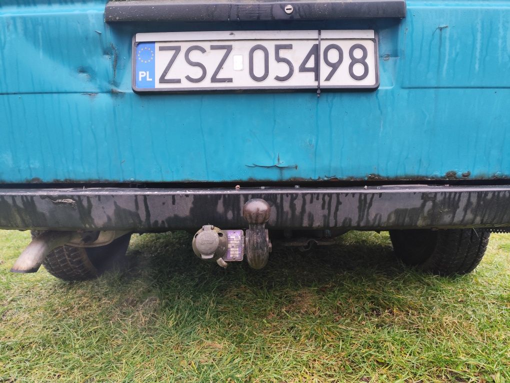VW Transporter T4 hak holowniczy z tabliczka