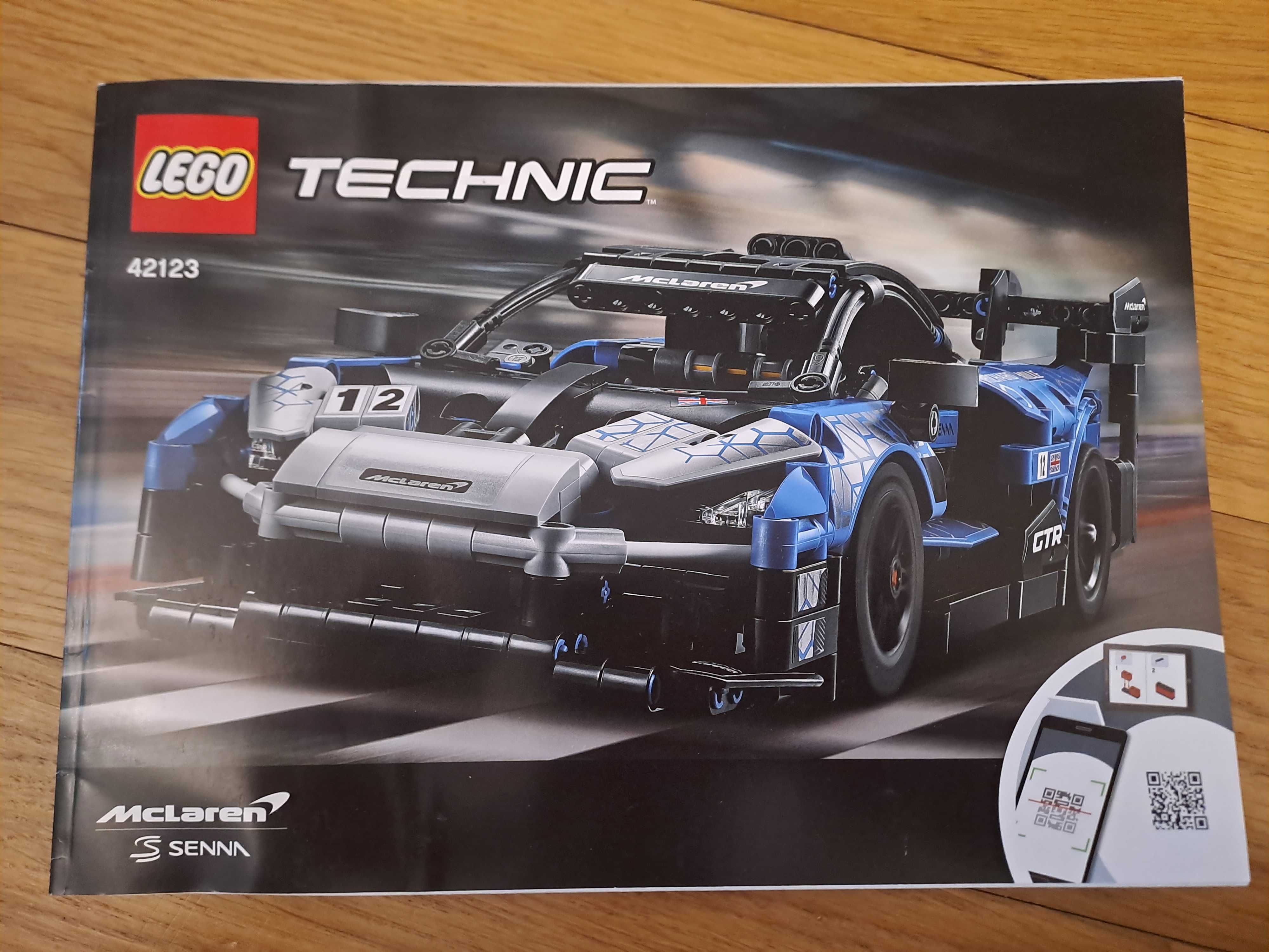 Instrukcja LEGO Technic McLaren Senna GTR 42123