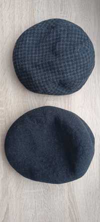 Dwa berety/kaszkiety męskie
