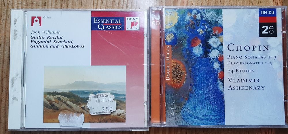 CDs. Verdi, Chopin